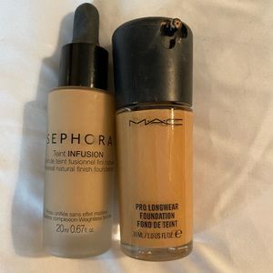 Sephora & MAC foundation